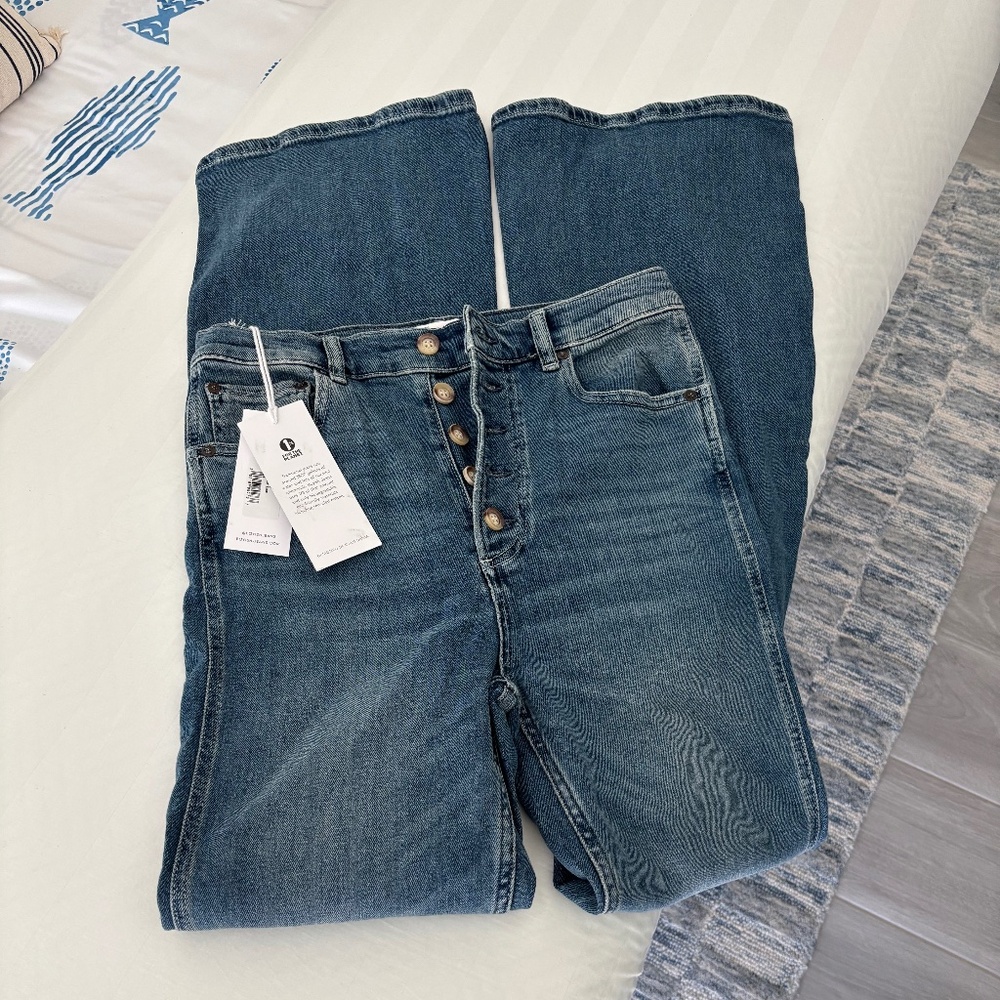 NWT Boyish The Ricky High Rise Flare Sz 28 - Picture 3 of 11